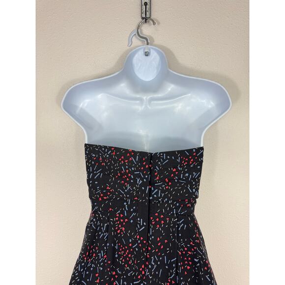 BCBGeneration Strapless Abstract Print Mini Dress Size 2 - Picture 9 of 9